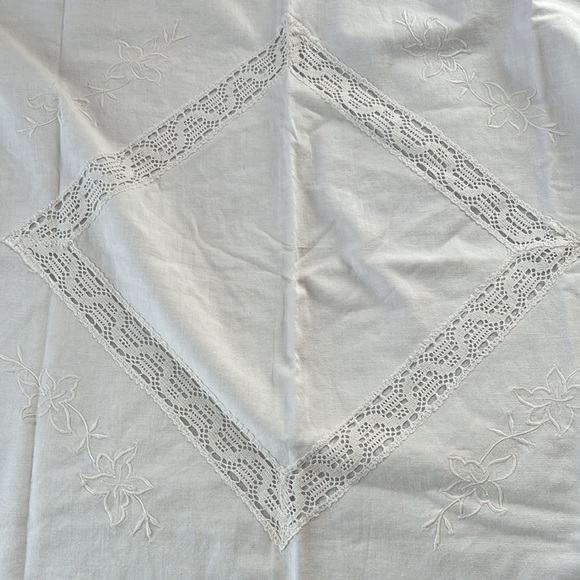 Victorian Vintage European linens pillow sham - Picture 6 of 7